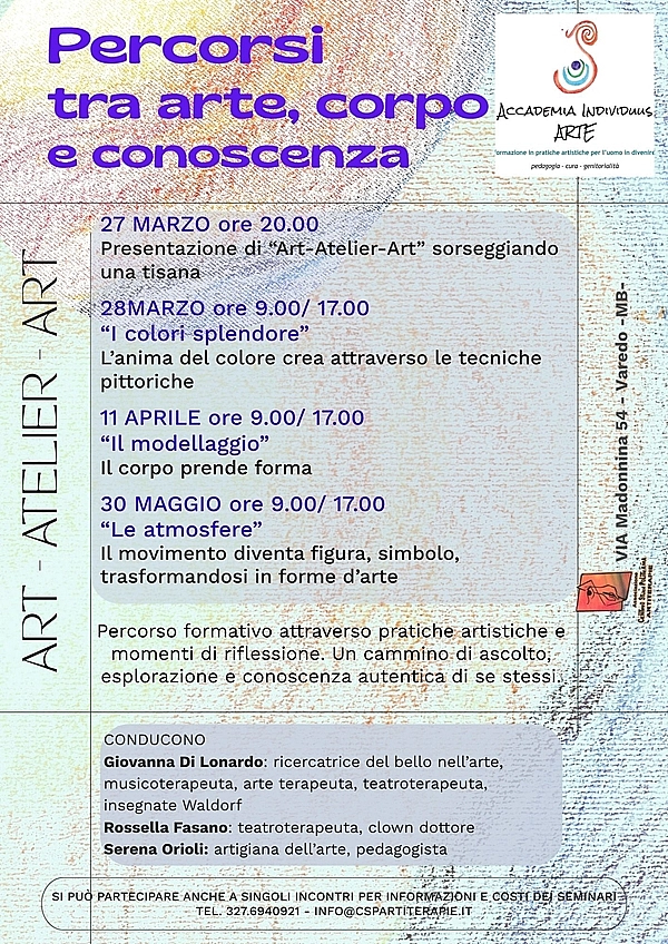 Percorso tra arte, corpo e conoscenza 1